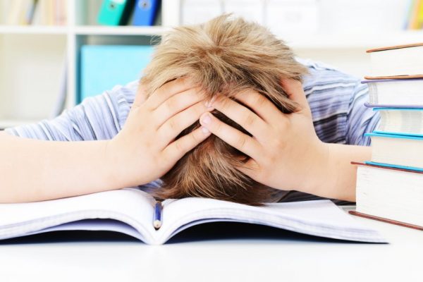 Un enfant à l'école