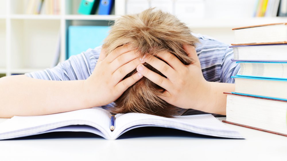 Un enfant à l'école
